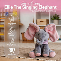 Musical Elephant Plush Toy