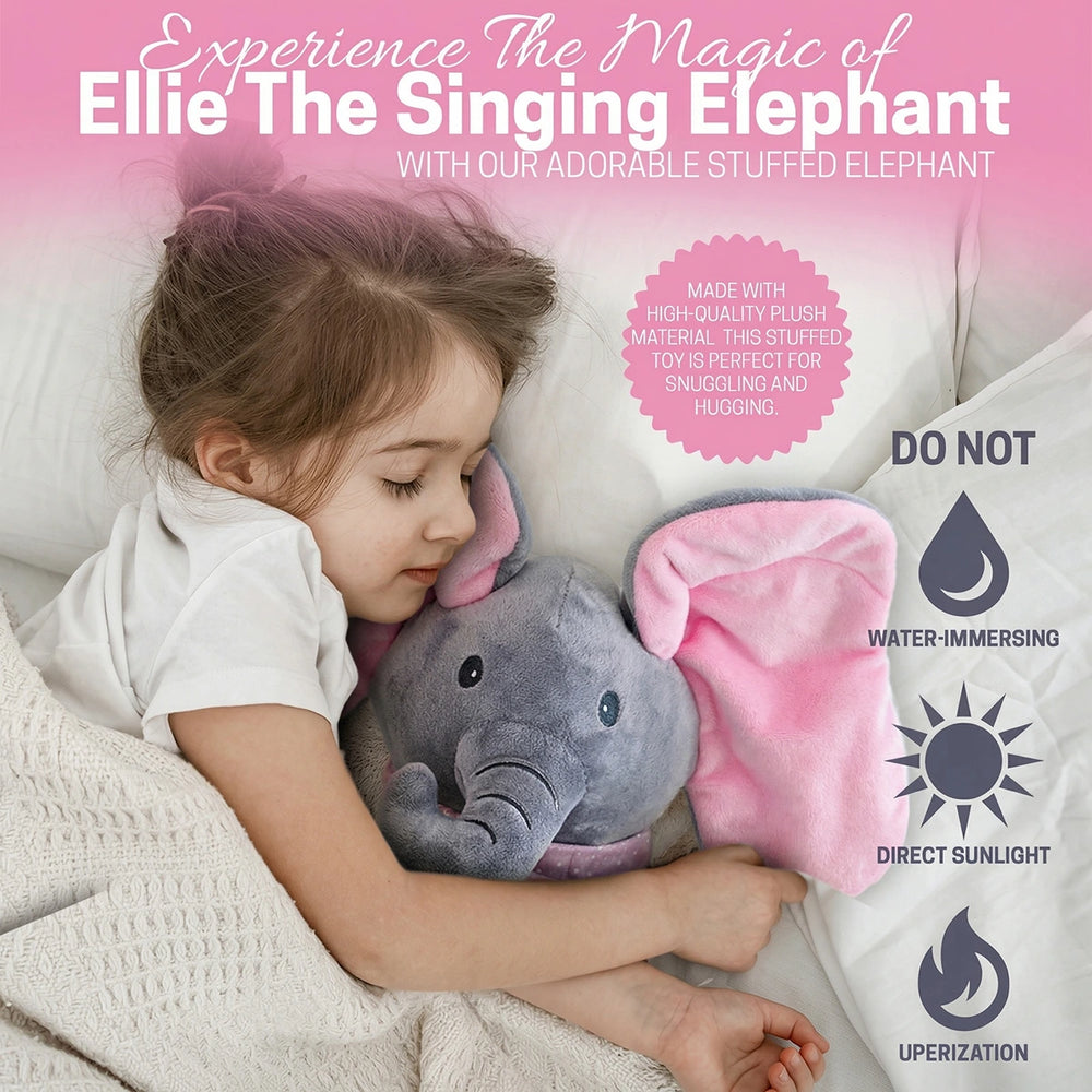 Musical Elephant Plush Toy